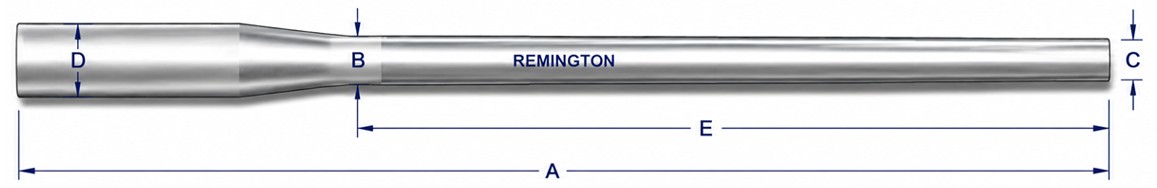 Remington Contour spec sheet